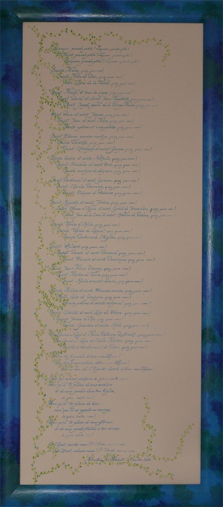 Taille : 65 × 25 cm.